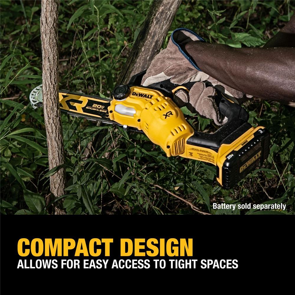 เลื่อยโซ่มือเดียวไร้สาย (เฉพาะตัวเครื่อง) DEWALT DCCS623B