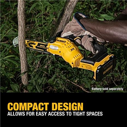 เลื่อยโซ่มือเดียวไร้สาย (เฉพาะตัวเครื่อง) DEWALT DCCS623B_7