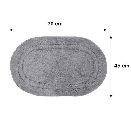 พรม HOME LIVING STYLE SI-MONE 45X70 ซม. สีเทา_6