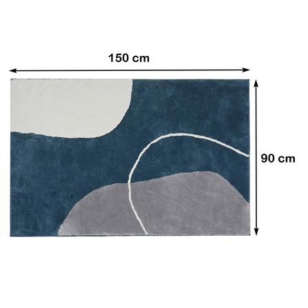 พรม HOME LIVING STYLE OCEAN 90X150 ซม. สีน้ำเงิน_9