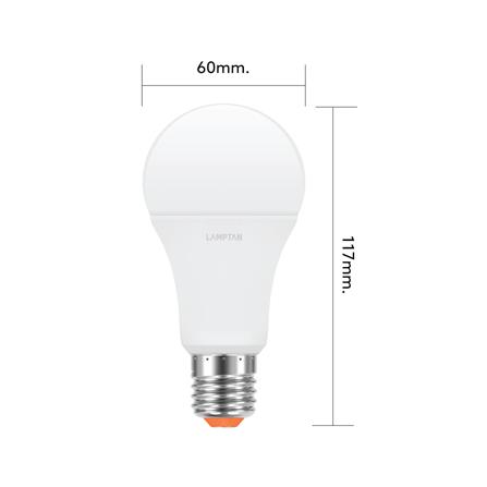 หลอด LED LAMPTAN MOTION SENSOR 12 วัตต์ DAYLIGHT E27_6