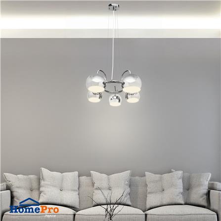 ไฟช่อ CARINI S52302-5 สีเงิน 5 หัว_3