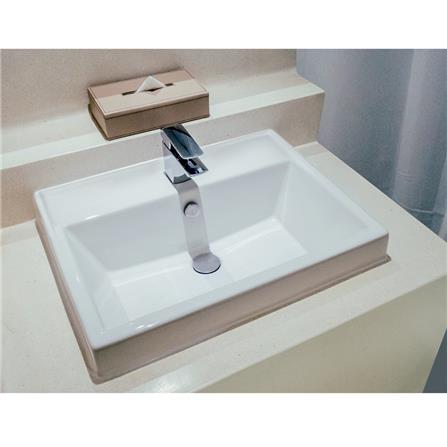 อ่างล้างหน้าวางบน ESTHER ECW-03-211F-11 สีขาว_3