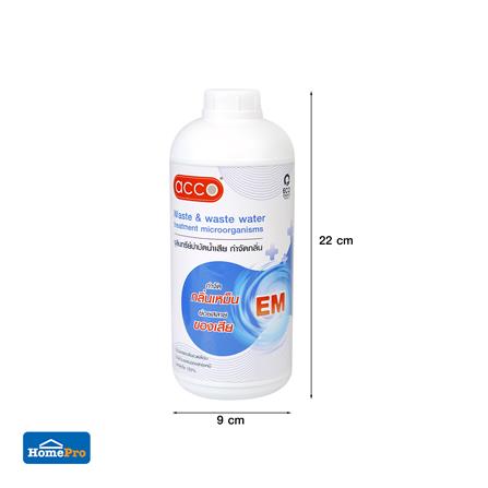 น้ำยาย่อยจุลินทรีย์บำบัดน้ำเสีย ACCO 950 มล._6