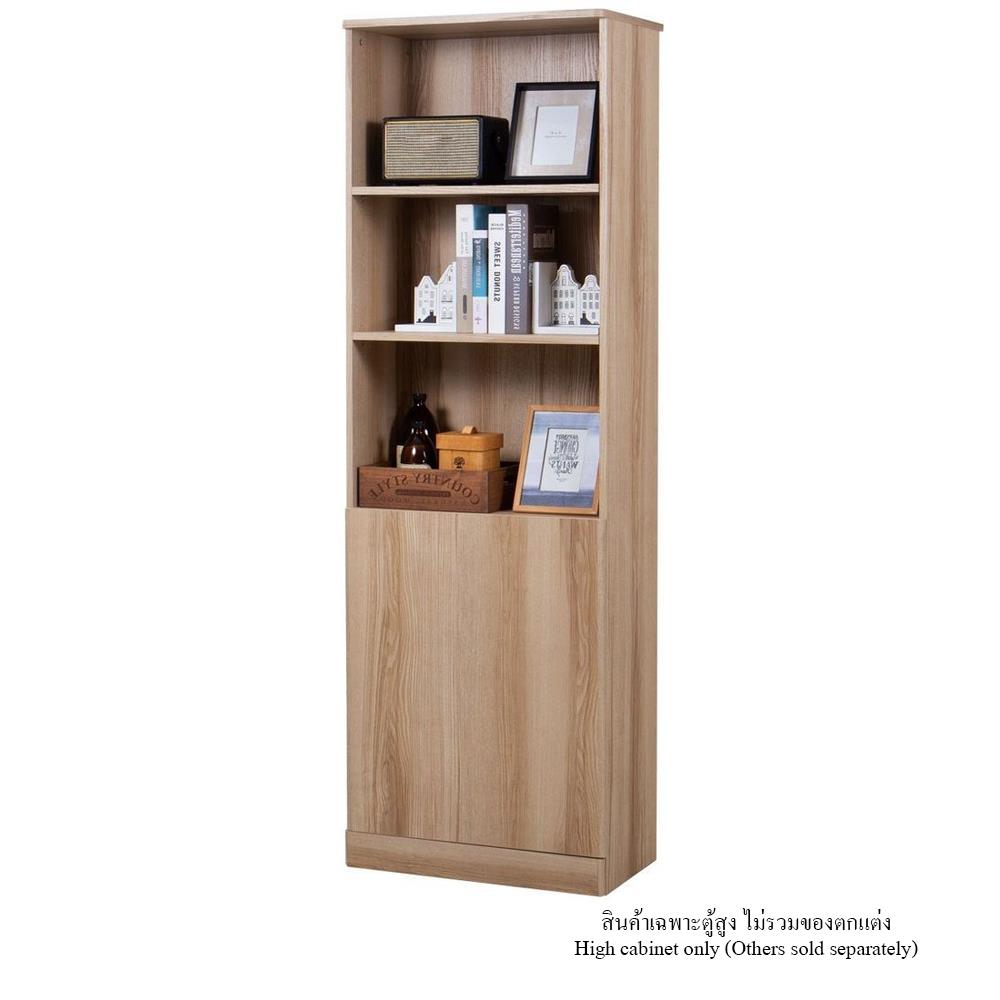 ตู้สูง KONCEPT TIMBUR 19215569 60 ซม. สีลินด์เบิร์กโอ๊ค
