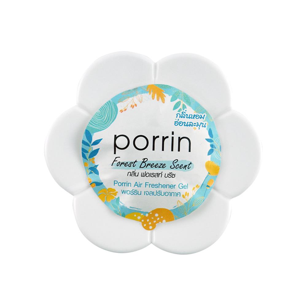 เจลปรับอากาศ PORRIN FOREST BREEZE  60 กรัม แพ็ก 6 ชิ้น