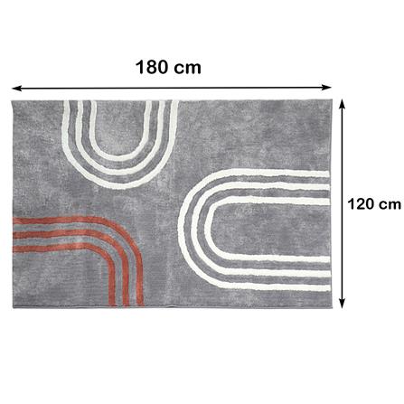 พรม HOME LIVING STYLE LOOP 120X180 ซม. สีเทา_8