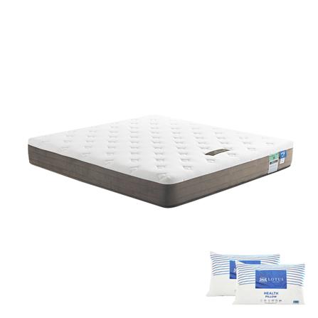 ที่นอน 6 ฟุต LOTUS BRAXTON III พร้อมหมอนหนุน 2 ชิ้น