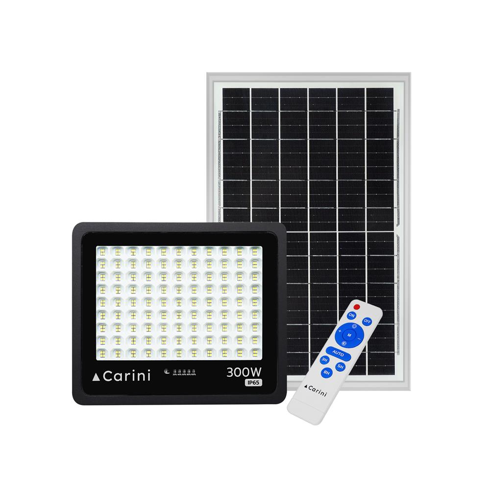 สปอตไลท์ SOLAR CARINI NOVA 300 วัตต์ DAYLIGHT สีดำ