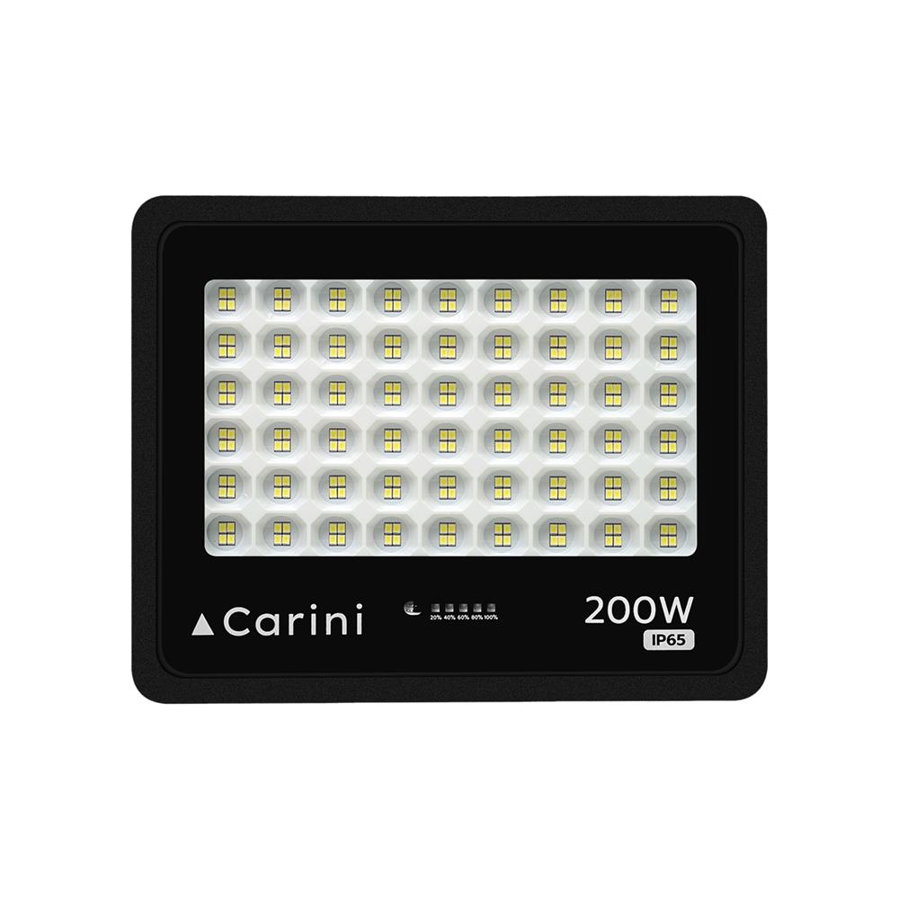 สปอตไลท์ SOLAR CARINI NOVA 200 วัตต์ DAYLIGHT สีดำ