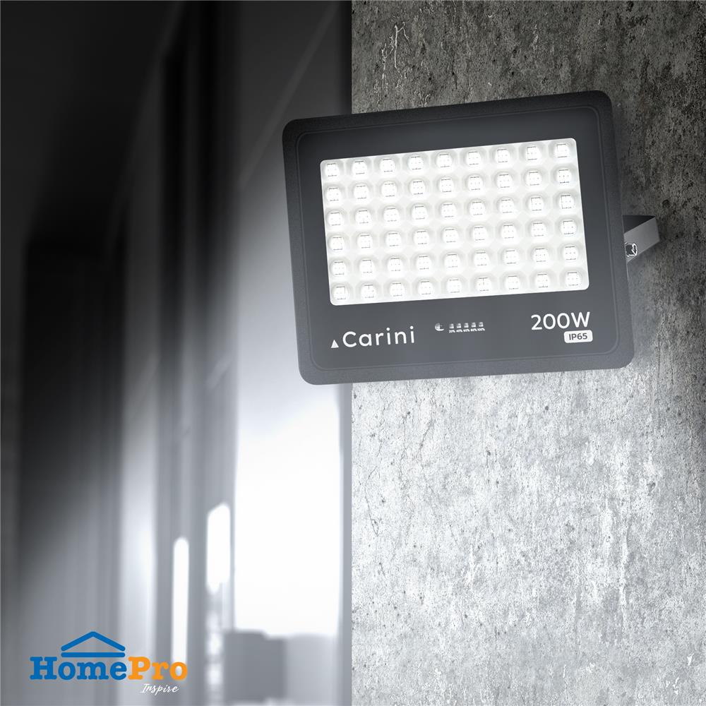 สปอตไลท์ SOLAR CARINI NOVA 200 วัตต์ DAYLIGHT สีดำ