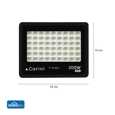สปอตไลท์ SOLAR CARINI NOVA 200 วัตต์ DAYLIGHT สีดำ_8
