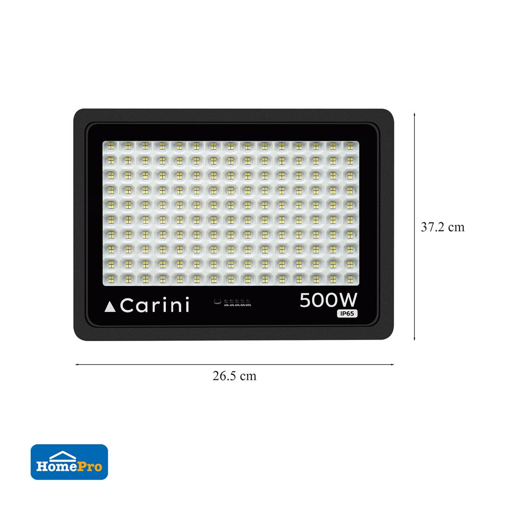 สปอตไลท์ SOLAR CARINI NOVA 500 วัตต์ DAYLIGHT สีดำ