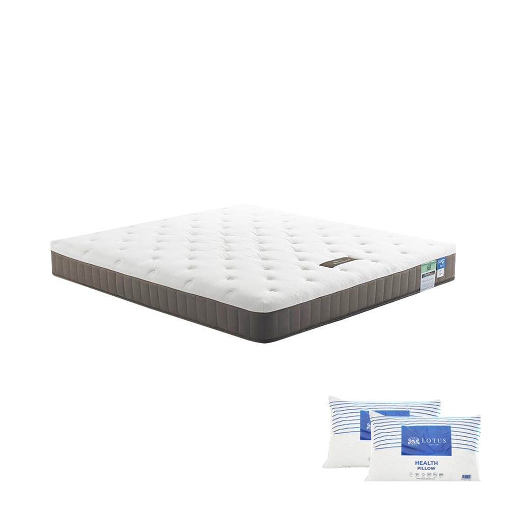 ที่นอน 6 ฟุต LOTUS BRAXTON II พร้อมหมอนหนุน 2 ชิ้น