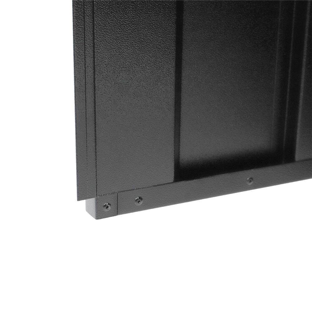 ตู้เหล็กสูงบานเปิด FURDINI BROOK GOS002 86 ซม. สีดำ