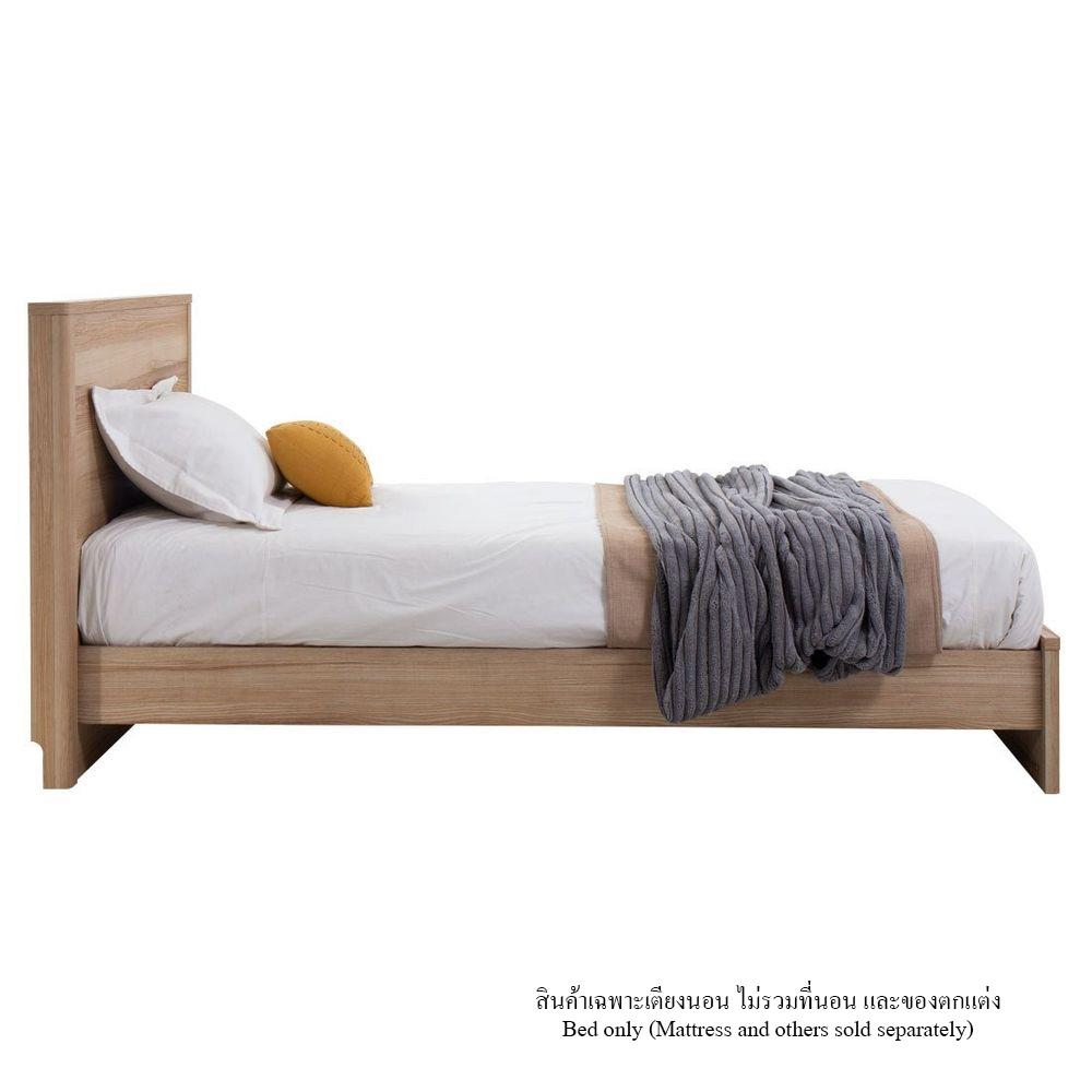 เตียง 3.5 ฟุต KONCEPT TIMBUR 19215547 สีลินด์เบิร์กโอ๊ค