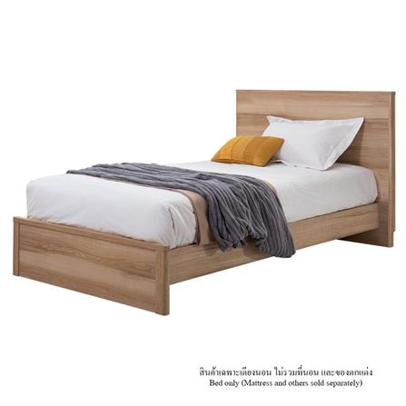 เตียง 3.5 ฟุต KONCEPT TIMBUR 19215547 สีลินด์เบิร์กโอ๊ค