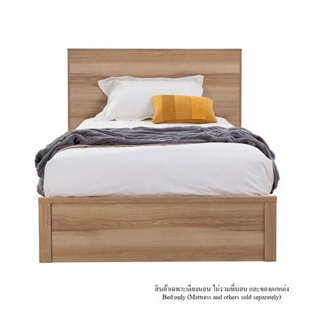 เตียง 3.5 ฟุต KONCEPT TIMBUR 19215547 สีลินด์เบิร์กโอ๊ค_1
