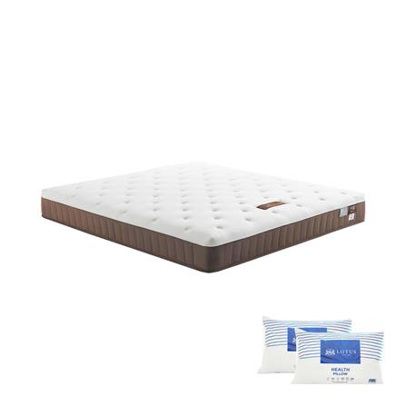 ที่นอน 6 ฟุต LOTUS MATILDA 100 พร้อมหมอนหนุน 2 ชิ้น