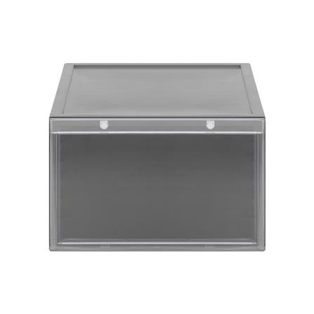 กล่องรองเท้า STACKO D.I.Y MAGNETIC LOCK MONO 28x37x18.3 ซม. สีเทา_1