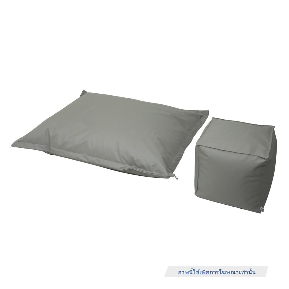 เบาะรองนั่ง HOME LIVING STYLE CUBE 17X17 นิ้ว สีเทา