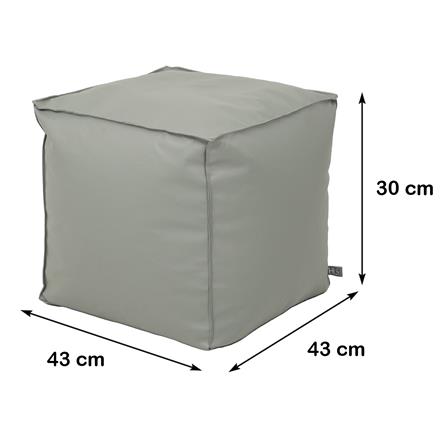 เบาะรองนั่ง HOME LIVING STYLE CUBE 17X17 นิ้ว สีเทา_8