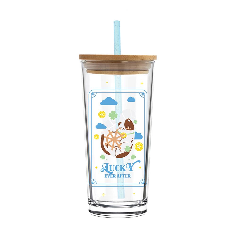 แก้วน้ำ 570 มล. OCEAN GLASS NEKO FORTUNE