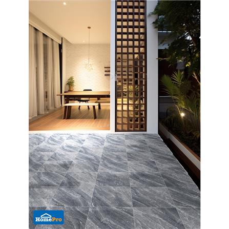 กระเบื้องพื้น 16x16 นิ้ว COTTO คิเมียรา เทาเข้ม ECO PM 0.96 ตร.ม._5