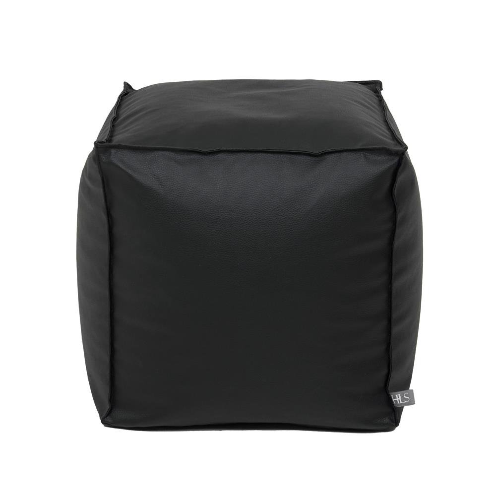 เบาะรองนั่ง HOME LIVING STYLE CUBE 17X17 นิ้ว สีดำ_0