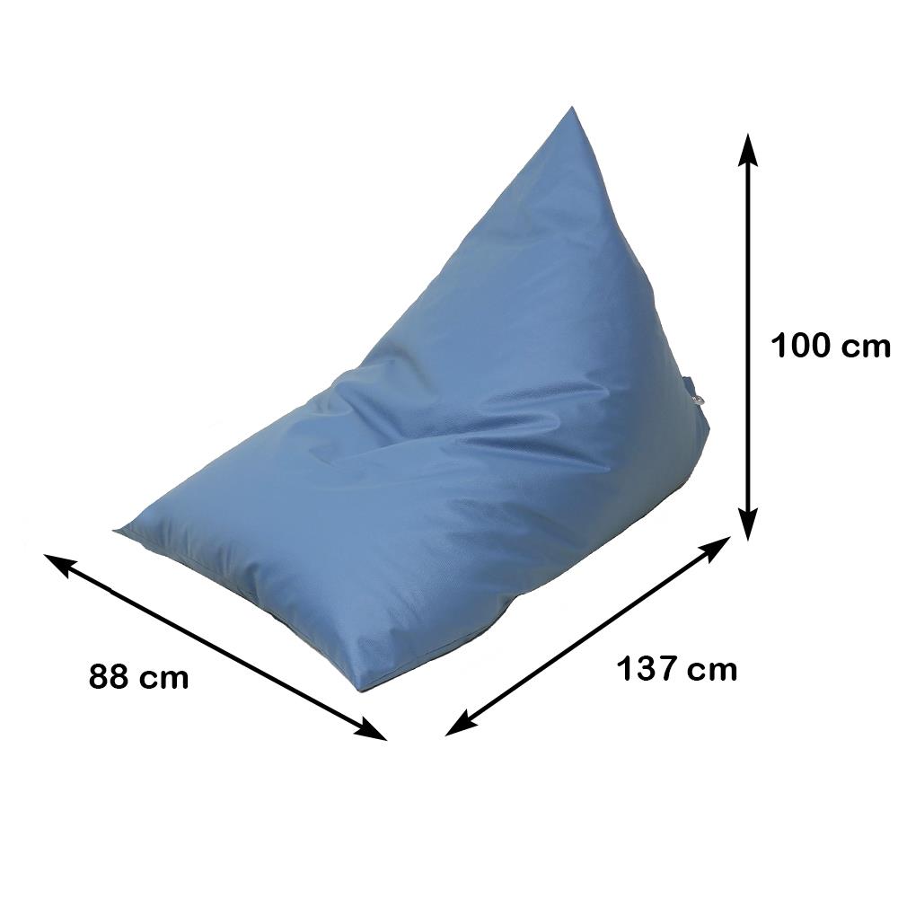 เบาะรองนั่ง HOME LIVING STYLE CHEESE 35X54 นิ้ว สีฟ้า