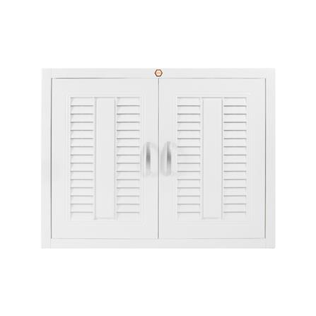 ตู้แขวนบานคู่ SUPER L2 88.5x68 ซม. สีขาว
