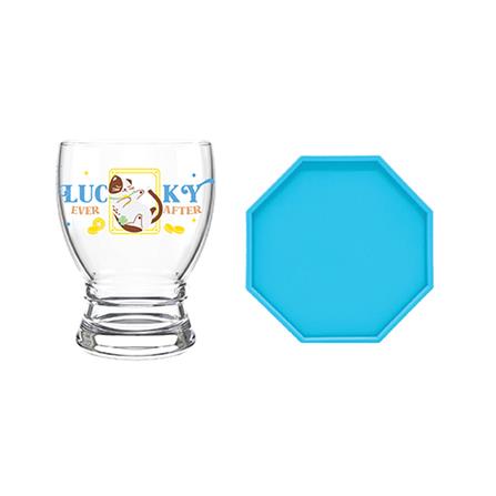 แก้วน้ำ 300 มล. OCEAN GLASS NEKO FORTUNE DRINK แพ็ก 4 ใบ_1