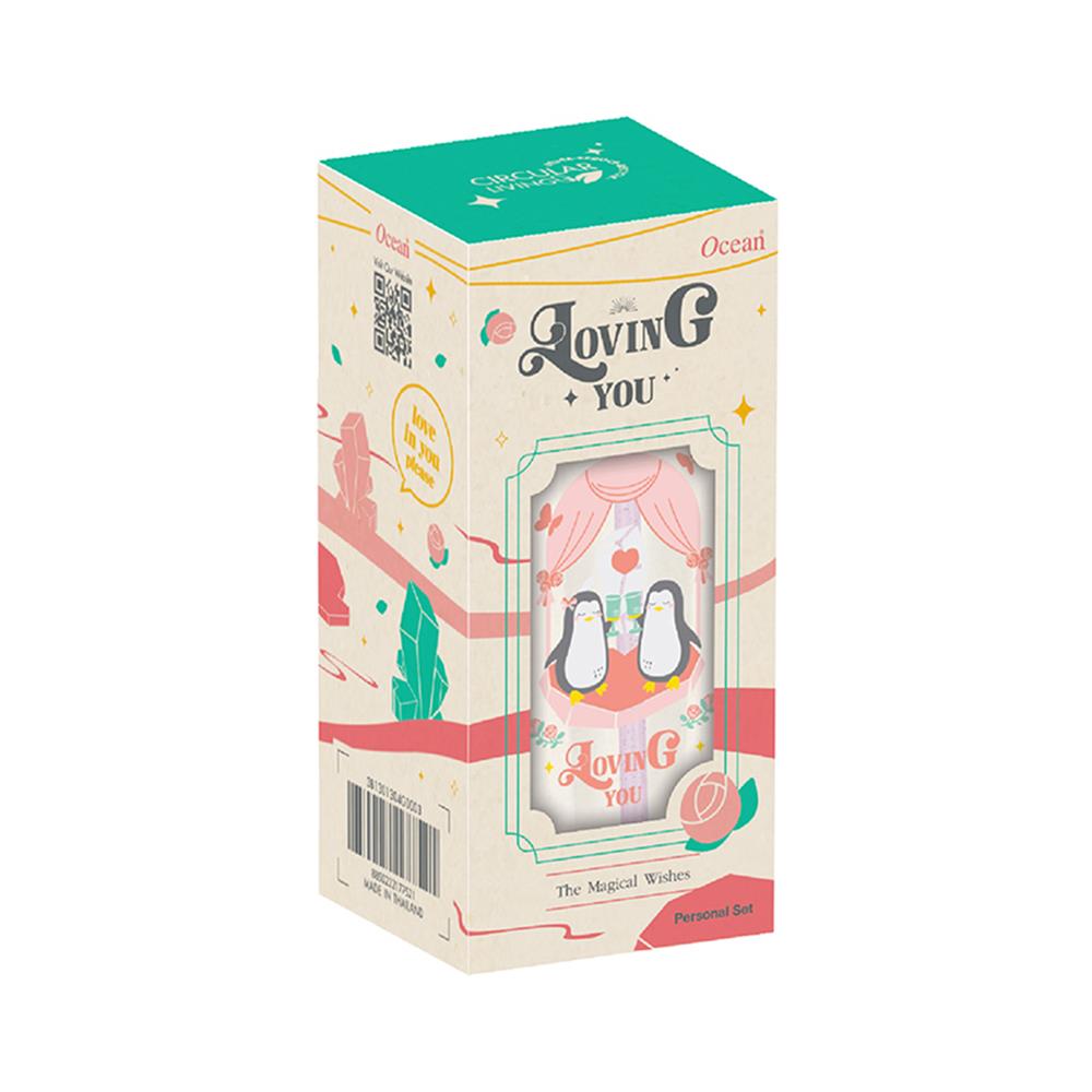 แก้วน้ำ 570 มล. OCEAN GLASS PENGUIN PASSION