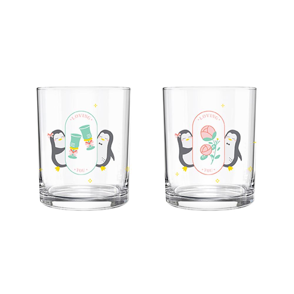 แก้วน้ำ 285 มล. พร้อมเหยือก 1.39 ลิตร OCEAN GLASS PENGUIN PASSION FAMILY แพ็ก 5 ใบ