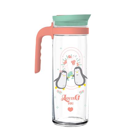 แก้วน้ำ 285 มล. พร้อมเหยือก 1.39 ลิตร OCEAN GLASS PENGUIN PASSION FAMILY แพ็ก 5 ใบ_2