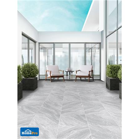 กระเบื้องพื้น 16x16 นิ้ว COTTO คิเมียรา เทาอ่อน ECO PM 0.96 ตร.ม._4