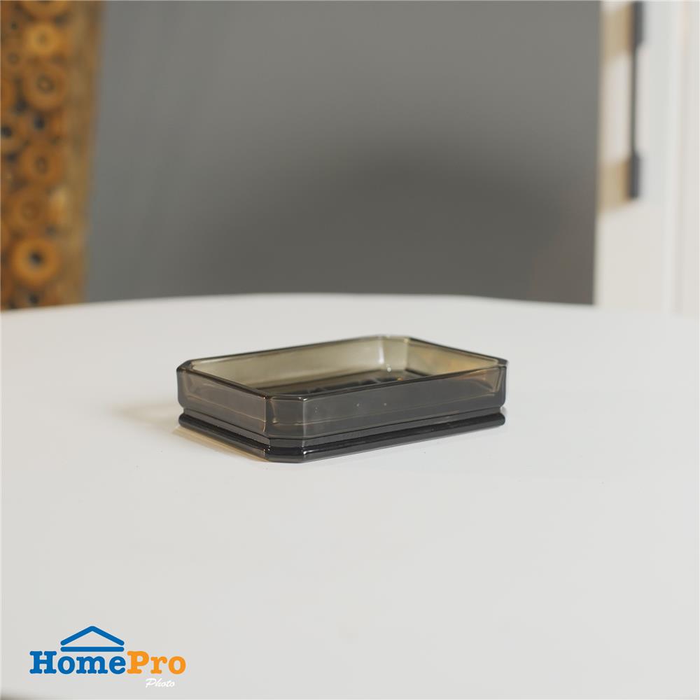 จานวางสบู่ แก้ว MOYA KE5019A.02J