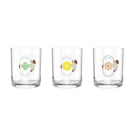 แก้วน้ำ 285 มล. OCEAN GLASS NEKO FORTUNE DRINK แพ็ก 6 ใบ_1