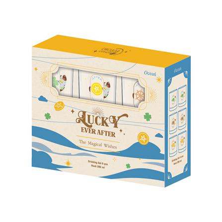 แก้วน้ำ 285 มล. OCEAN GLASS NEKO FORTUNE DRINK แพ็ก 6 ใบ_2