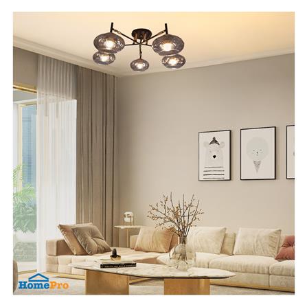 ไฟถาด NEOLIGHT 19144-5 สีทอง/ดำ 5 หัว_2