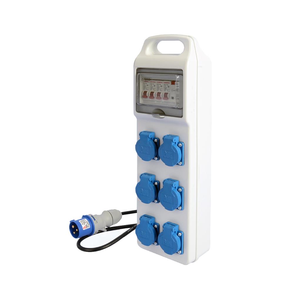 กล่องกระจายไฟอุตสาหกรรมภาคสนาม SUMO 1105 สีขาว