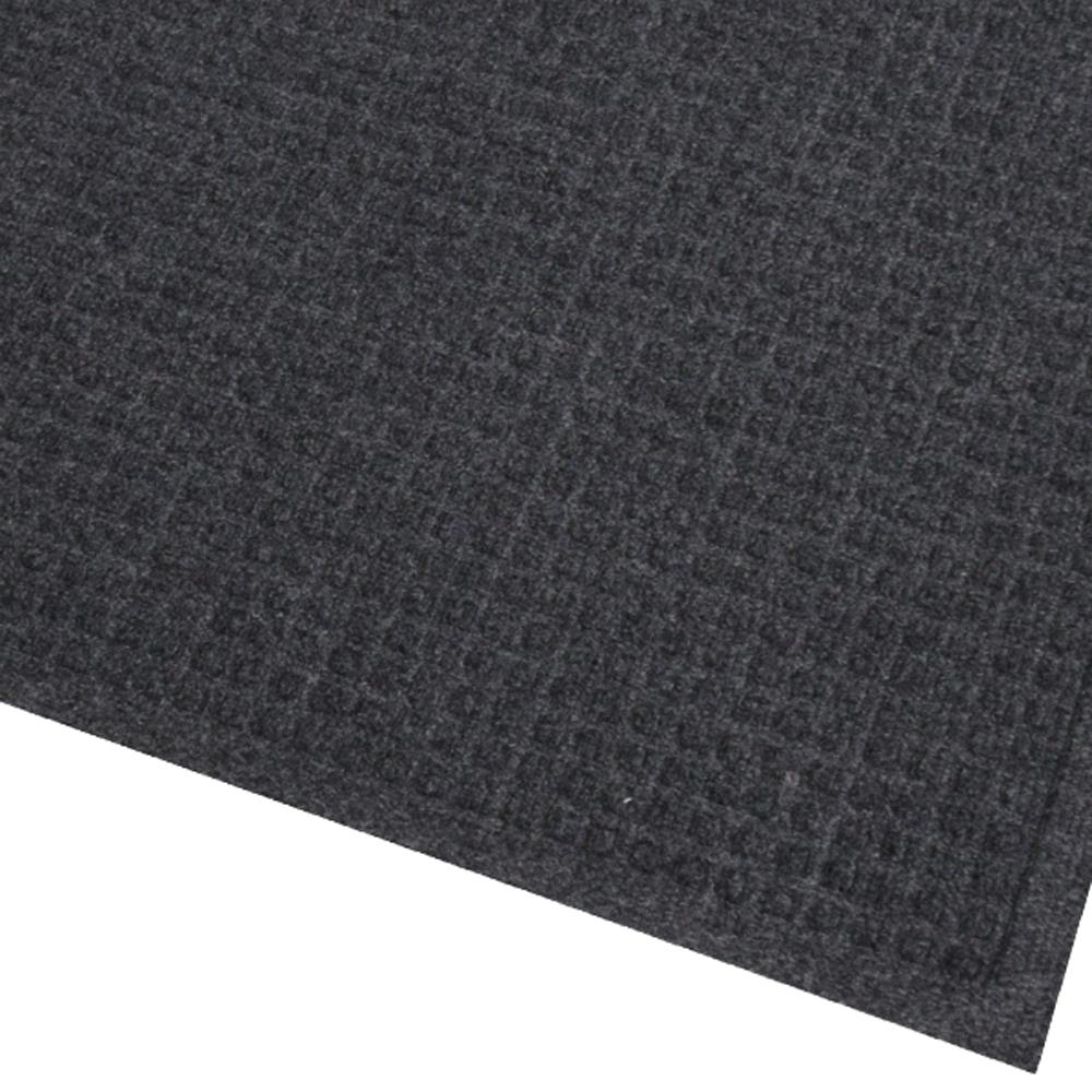 พรมเช็ดเท้าดักฝุ่น KLEEN-TEX WHII 62X88 ซม. สีเทาเข้ม