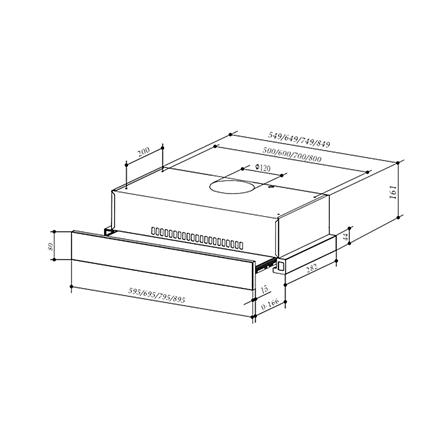 เครื่องดูดควันมาตรฐาน TEKA TLR2 62 SS 60 ซม._3
