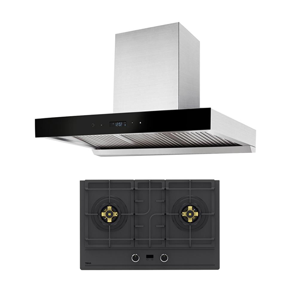 เตาฝัง+เครื่องดูดควัน TEKA GTI 78 2G+DHW 90 TO