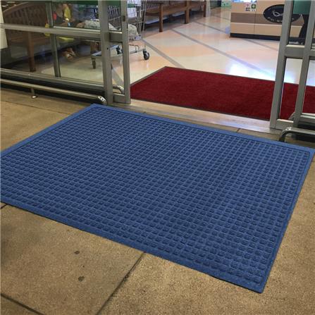 พรมเช็ดเท้าดักฝุ่น KLEEN-TEX WHII 146X286 ซม. สีกรมท่า_6