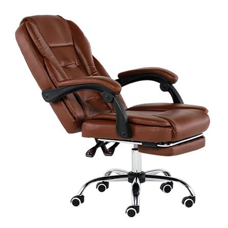 เก้าอี้สำนักงาน TIGER CHAIR BOSS สีน้ำตาล_4