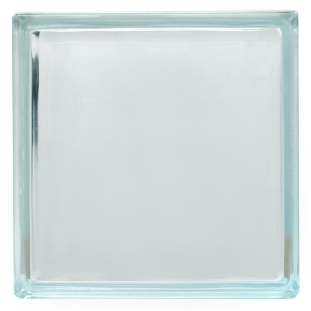 อิฐแก้ว 24x24x8 ซม. ช้างแก้ว หยาดเพชร สีใส