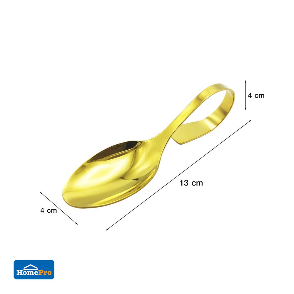 ช้อนสเตนเลส KECH COCKTAIL สีทอง แพ็ก 3 ชิ้น