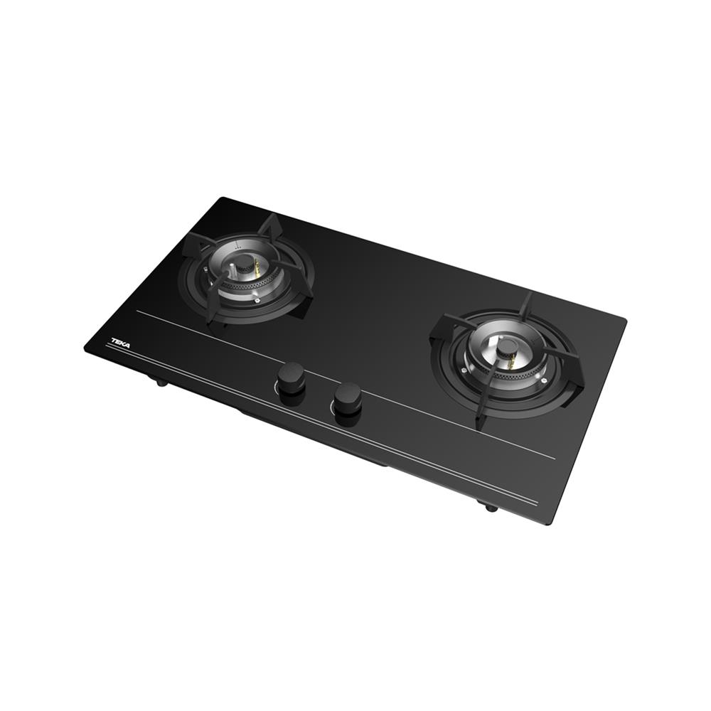 เตาฝัง+เครื่องดูดควัน LINEA GQ73 2G+LDH TC 90 BK