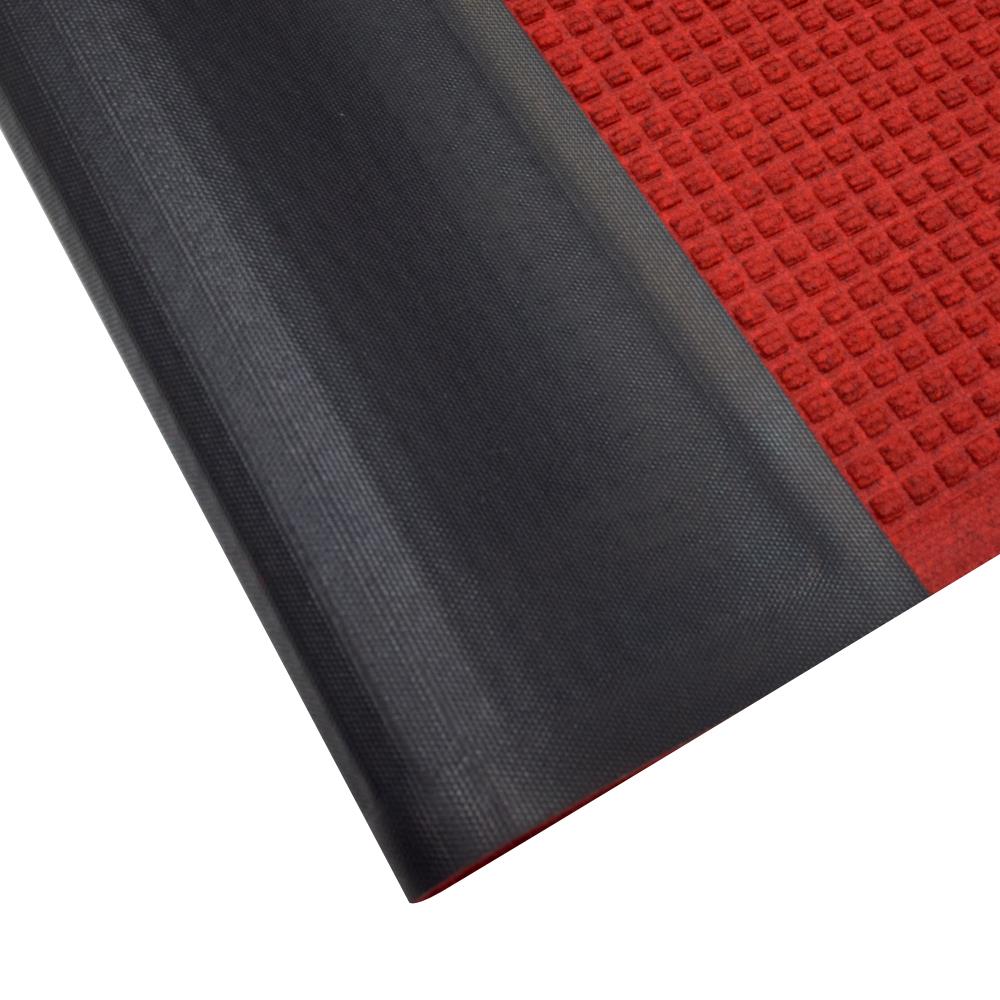 พรมเช็ดเท้าดักฝุ่น KLEEN-TEX WHII 88X116 ซม. สีแดง